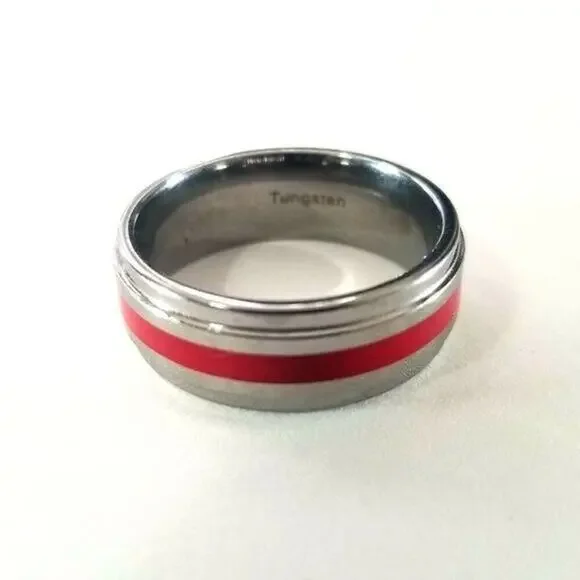 New tungsten ring‎ size 13.5